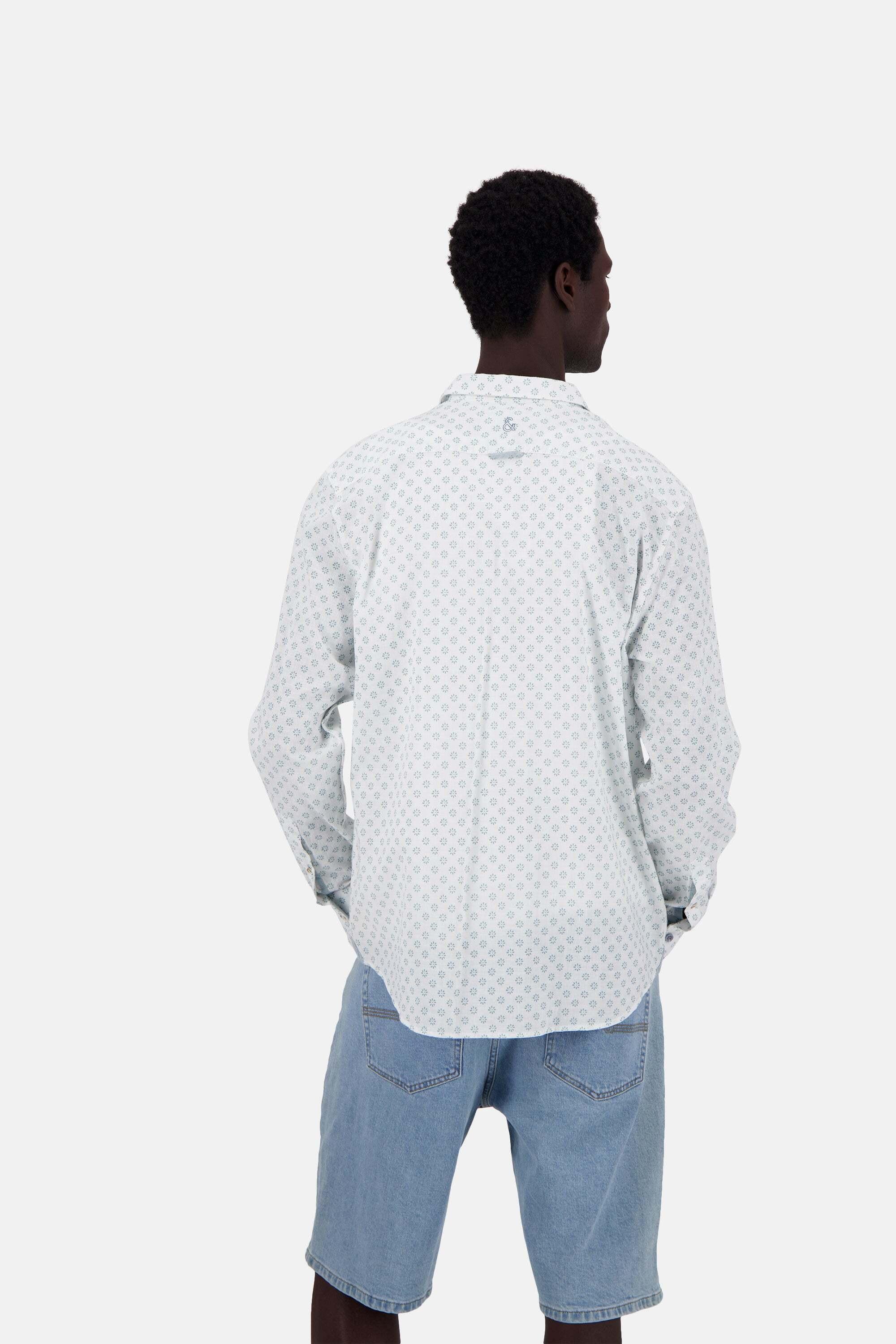 Colours & Sons  Langarmhemd Shirt-Printed 