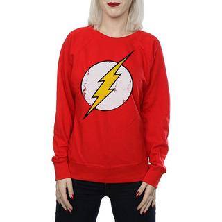 The Flash Logo Rundhals-Sweatshirt  