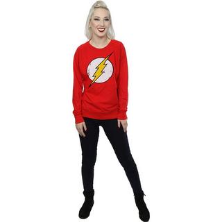 The Flash Logo Rundhals-Sweatshirt  
