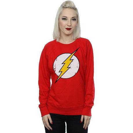 The Flash Logo Rundhals-Sweatshirt  