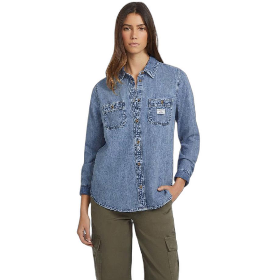 camicia da in denim regular