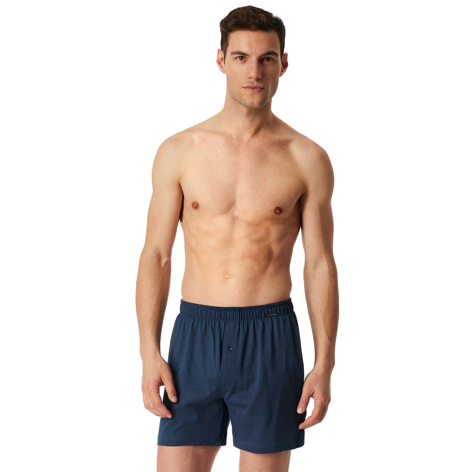 Schiesser Boxershorts 4er Pack Bequem sitzend  