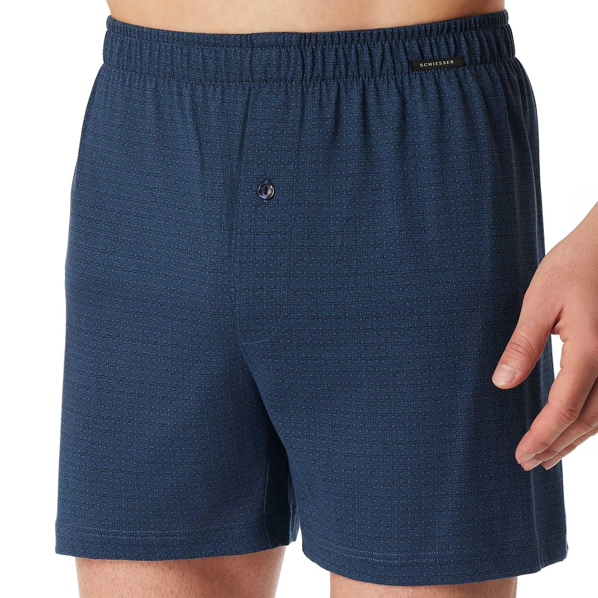 Schiesser Boxershorts 4er Pack Bequem sitzend  