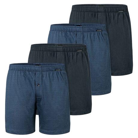 Schiesser Boxershorts 4er Pack Bequem sitzend  
