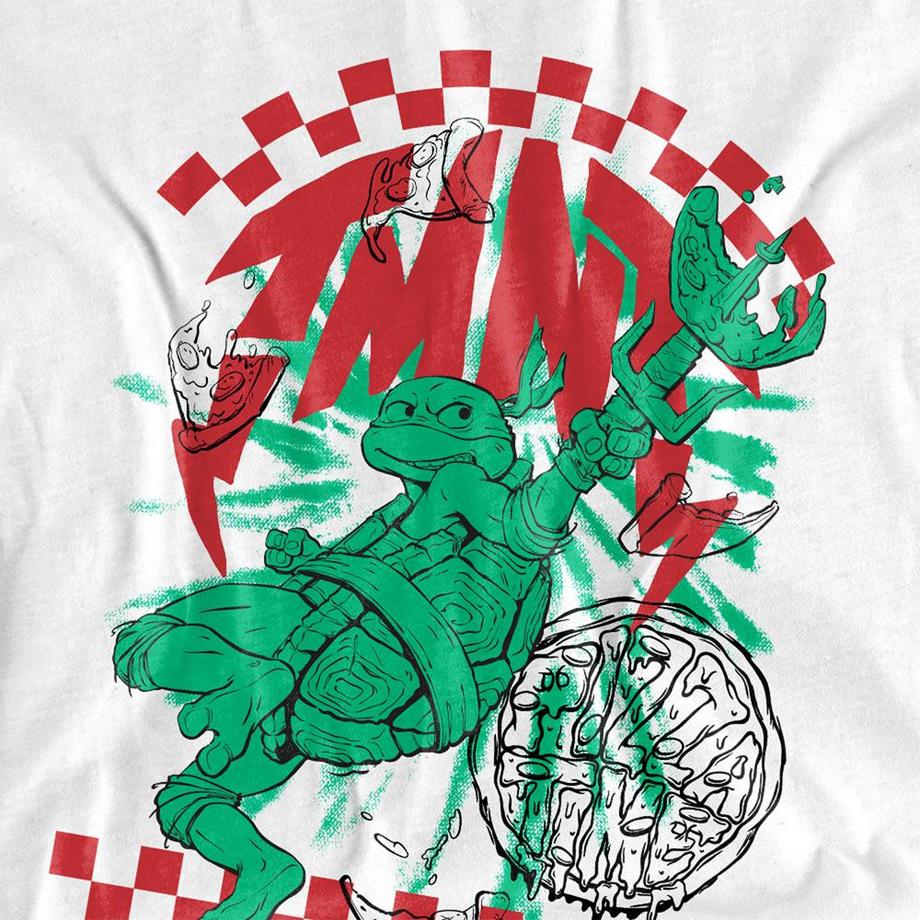 TEENAGE MUTANT NINJA TURTLE  T-ShirtMotif Raphaël Motiftyle Pizza 