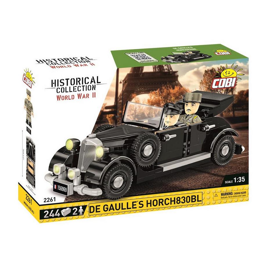Cobi  Historical Collection De Gaulle's Horch 830 BL (2261) 