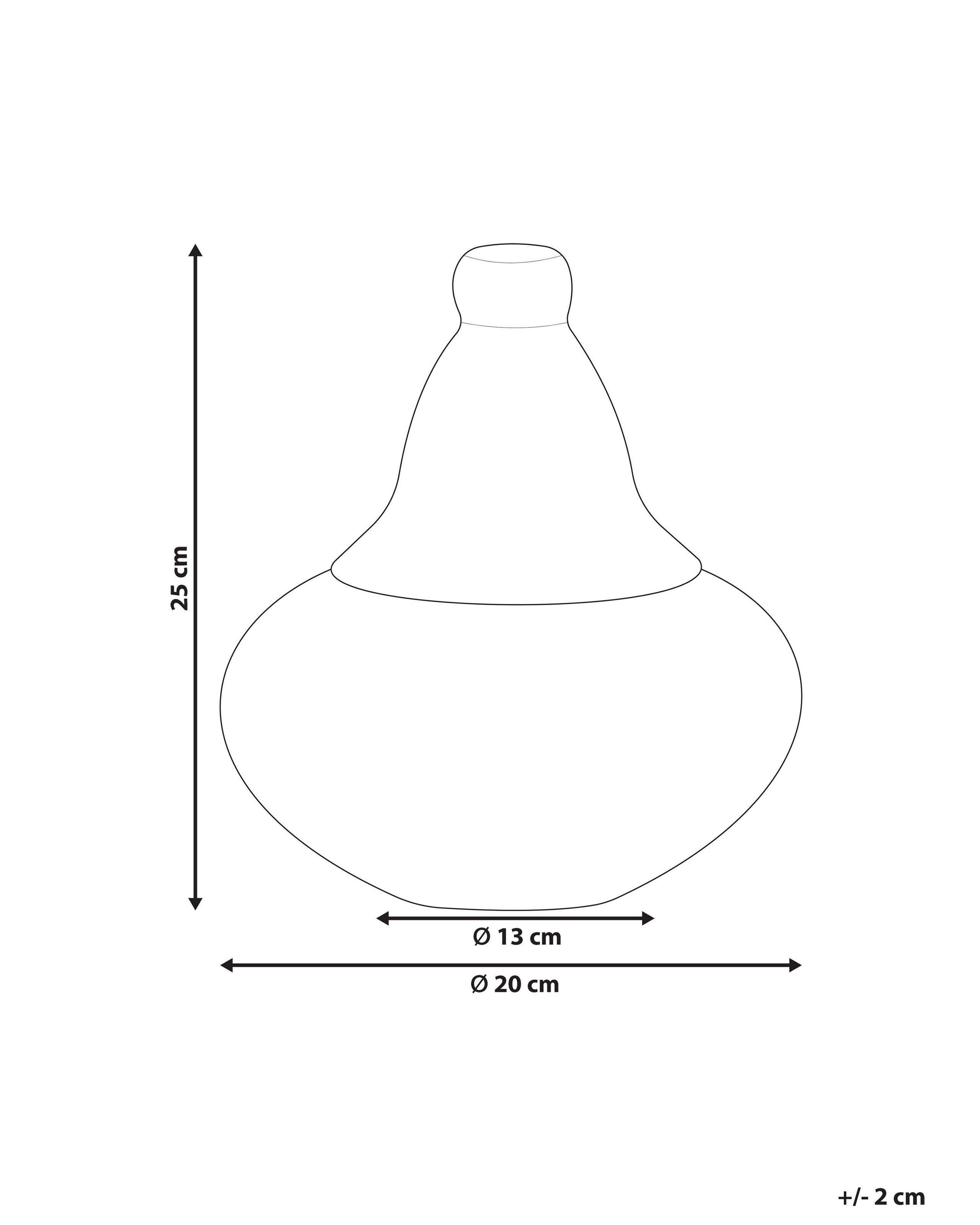 Beliani Korb en Rotin Boho BILA  