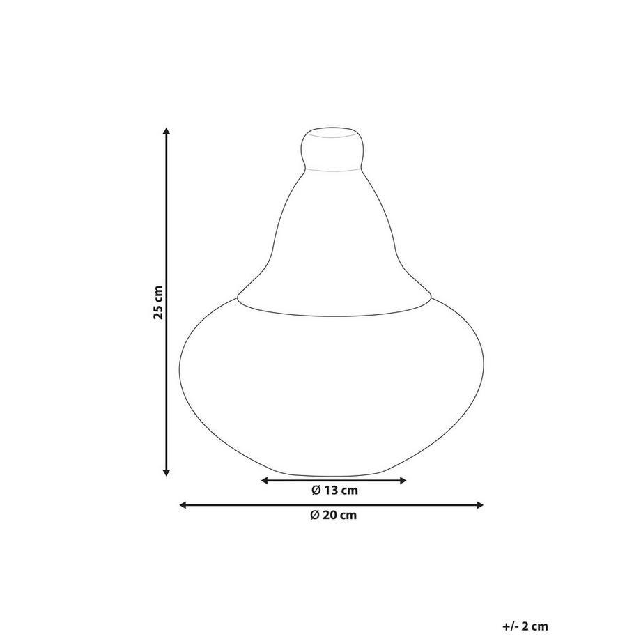 Beliani Korb en Rotin Boho BILA  