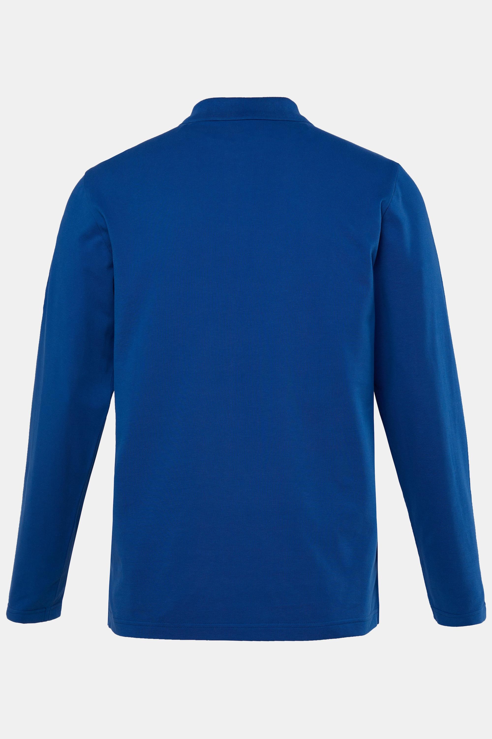 JP1880 Polo Piqué Maniche Lunghe con Applicazione sulla Manica  