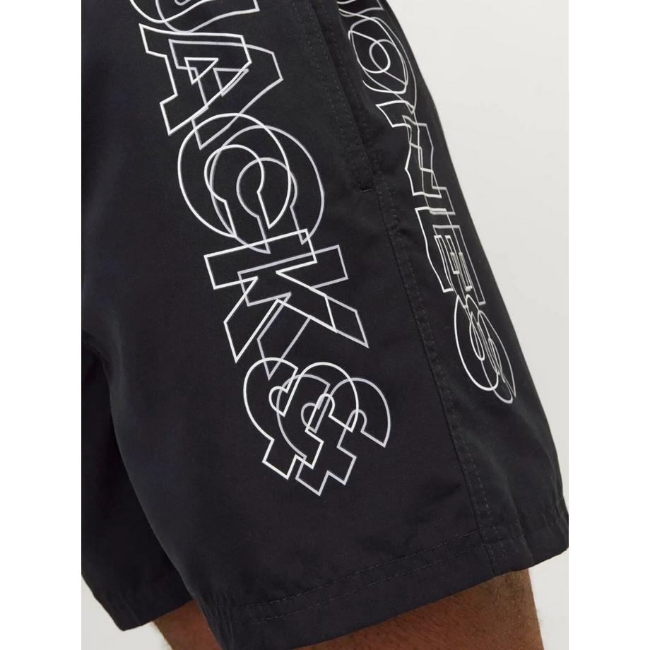 JACK & JONES Pantaloncini da bagno con Stampa Logo  