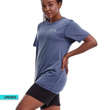 CHAWLAY T-shirt - stoned denim