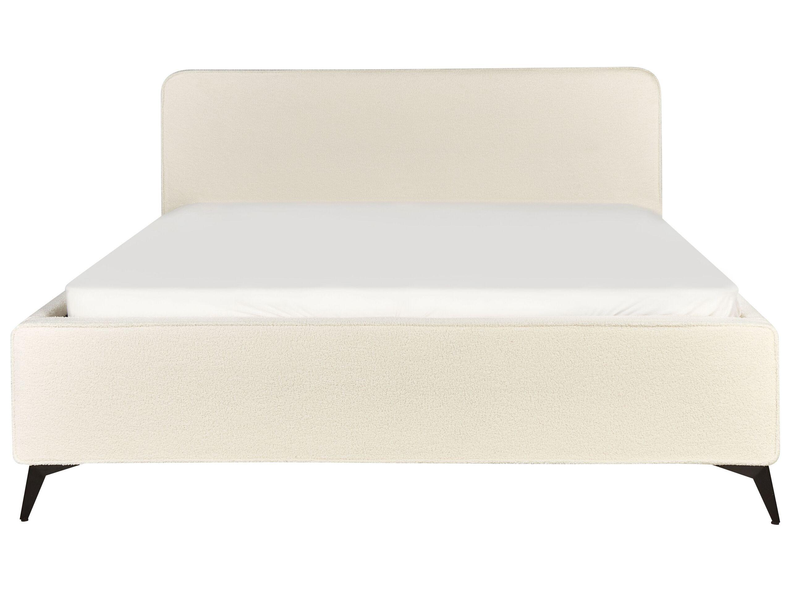 Beliani Letto en Bouclé Classico VALOGNES  