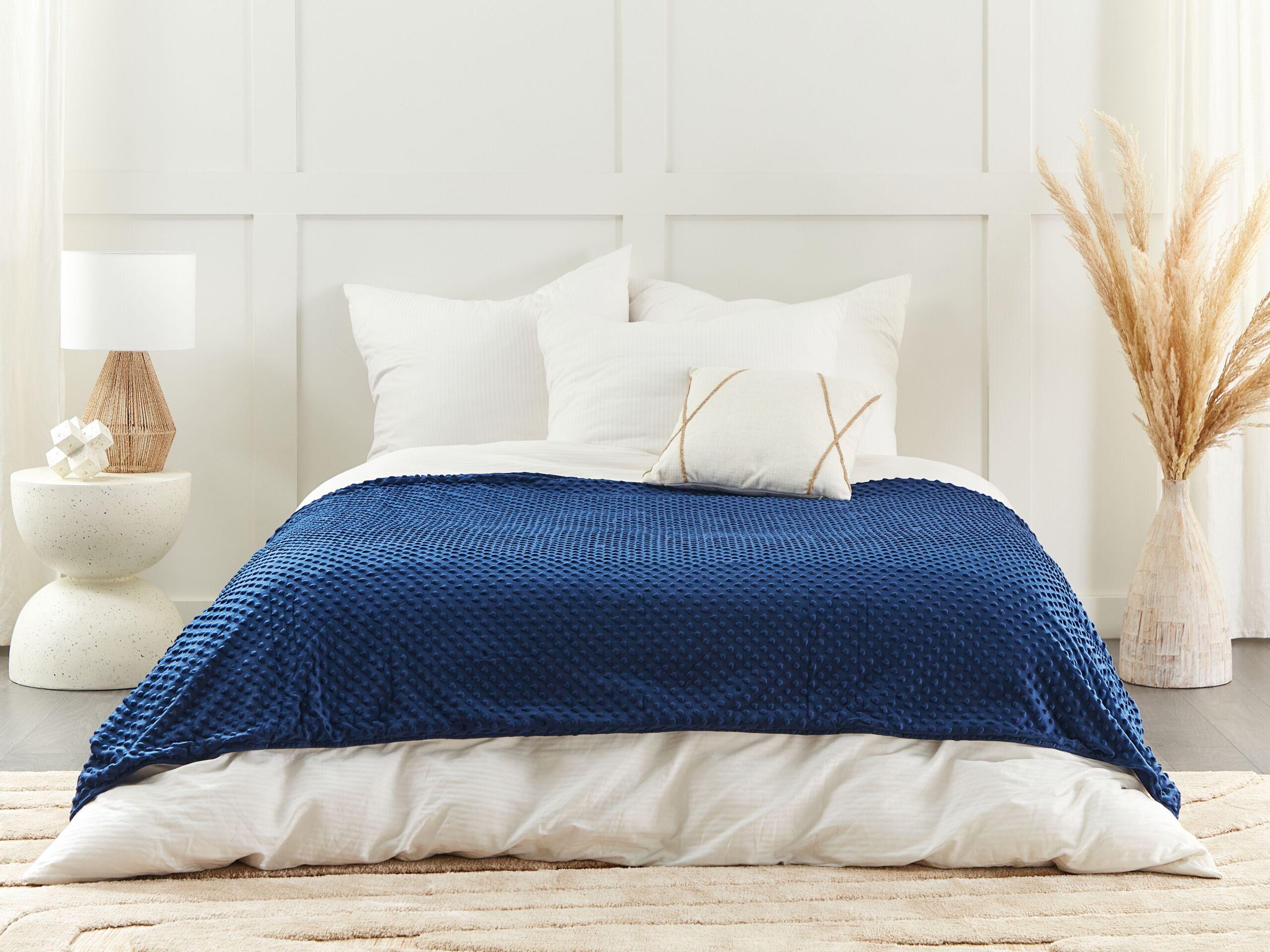 Beliani CALLISTO Fodera per coperta pesante moderna in poliestere  