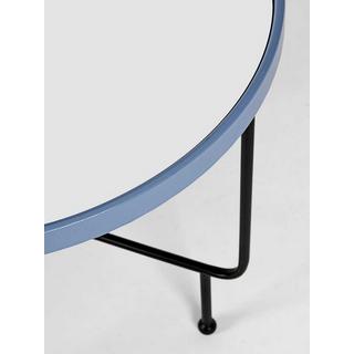 mutoni Table d&#039;appoint Painter bleu clair 59x51  