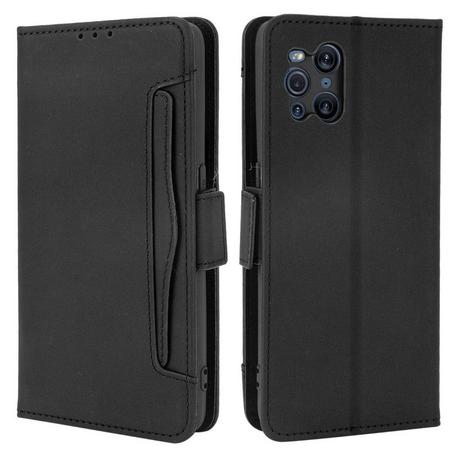 Cover-Discount  Oppo Find X3 Pro - Custodia Con Molti Scomparti Per Carte Di Credito 