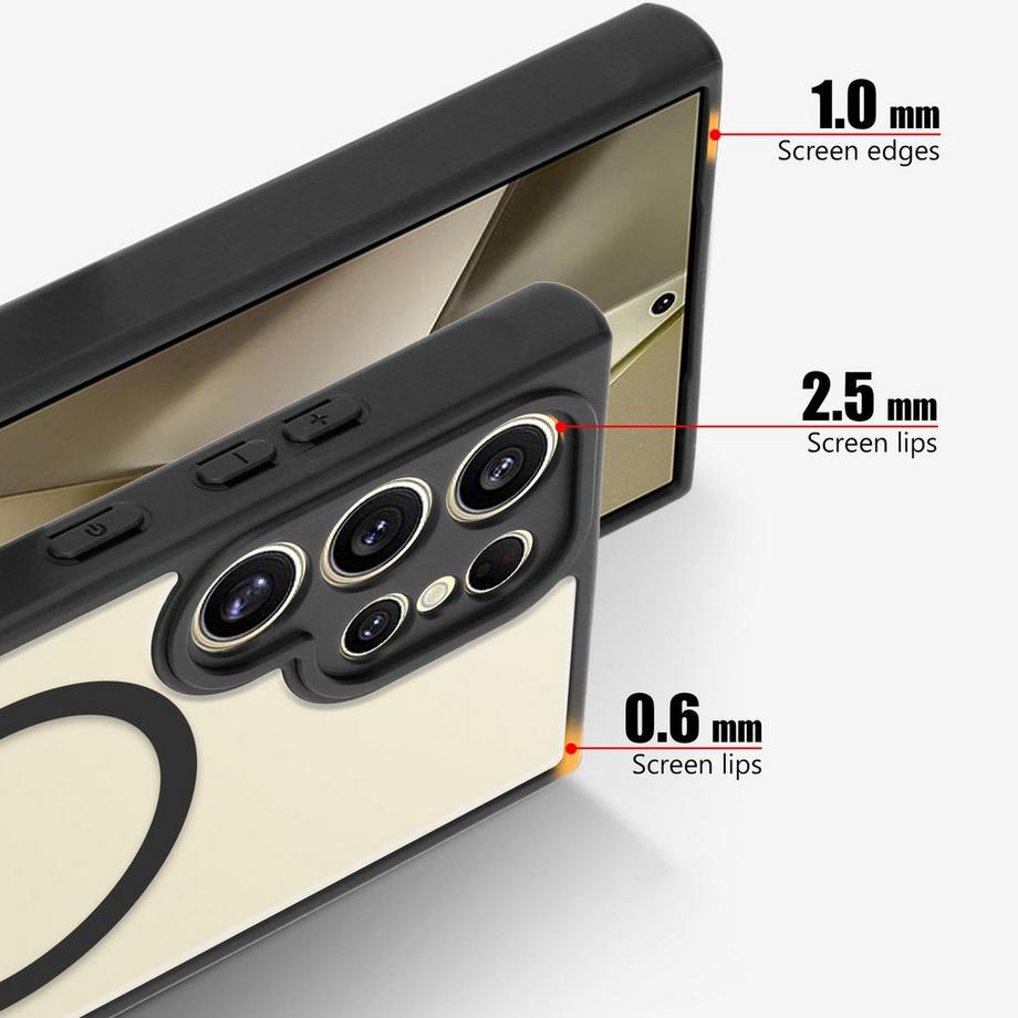 Cadorabo  Schutzhülle für Samsung Galaxy S24 Ultra MagSafe kompatibel 