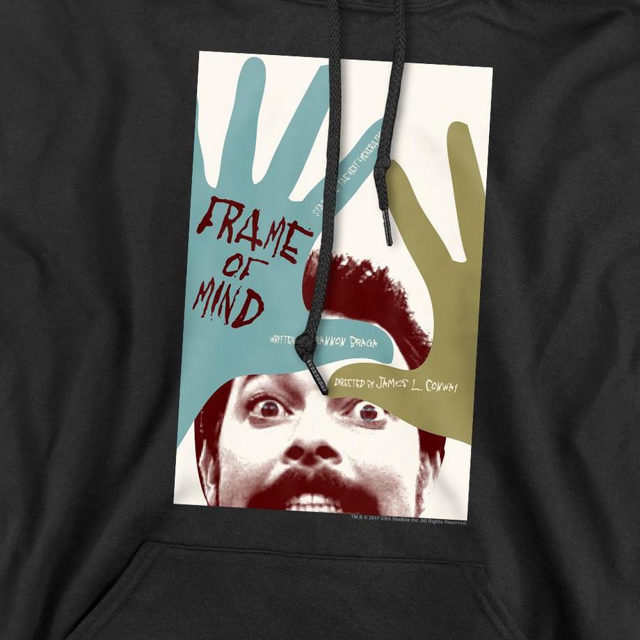 Star Trek The Next Generation Season 6 Episode 21 Felpa con Cappuccio  