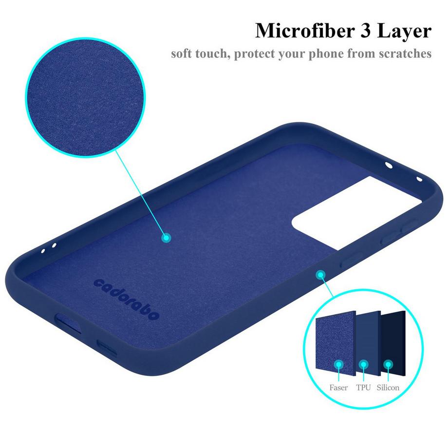 Cadorabo  Hülle für Samsung Galaxy S21 ULTRA TPU Silikon Liquid 