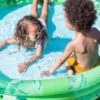 Swim Essentials  Baby Pool 150cm Green Tropical 