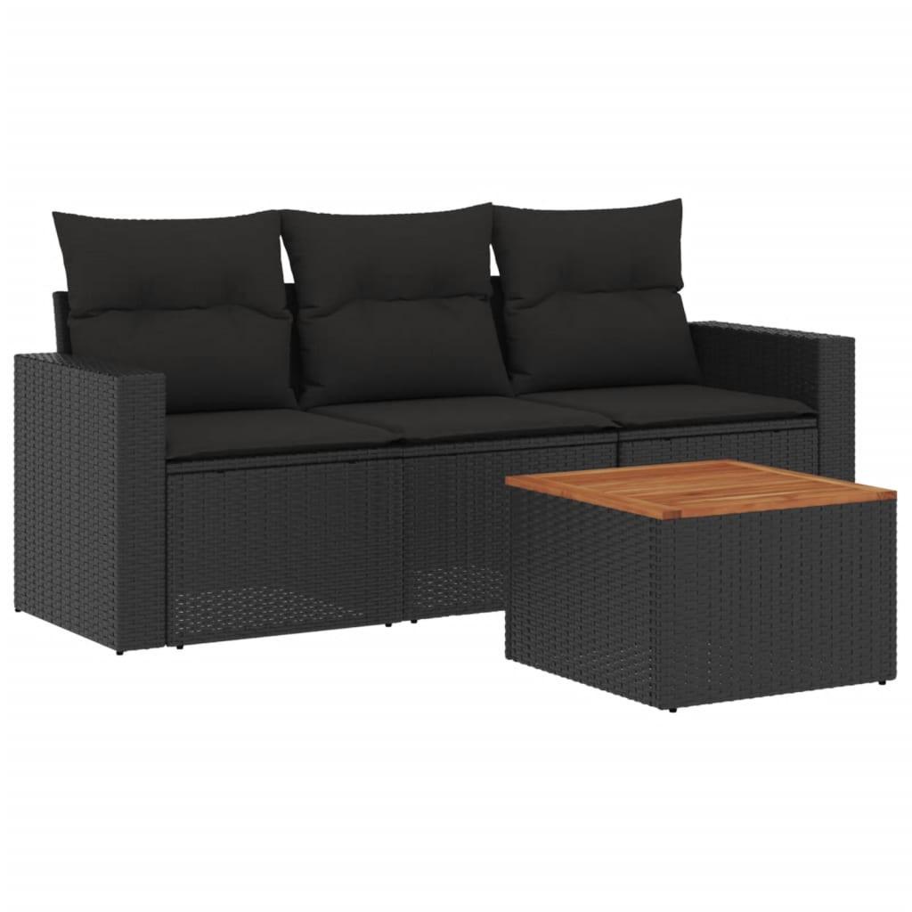 VidaXL Garten sofagarnitur poly-rattan  