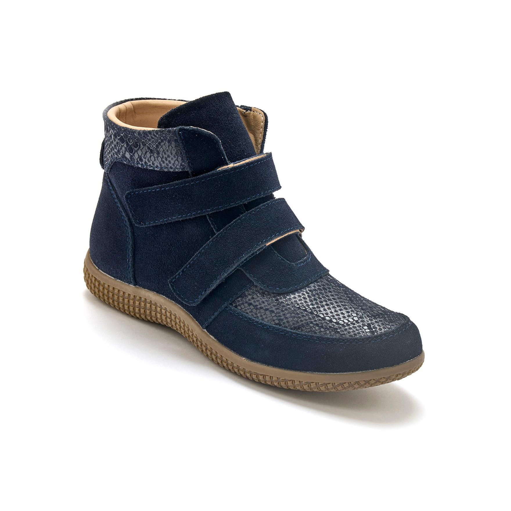 Pédiconfort  bottines à scratchs grande largeur 
