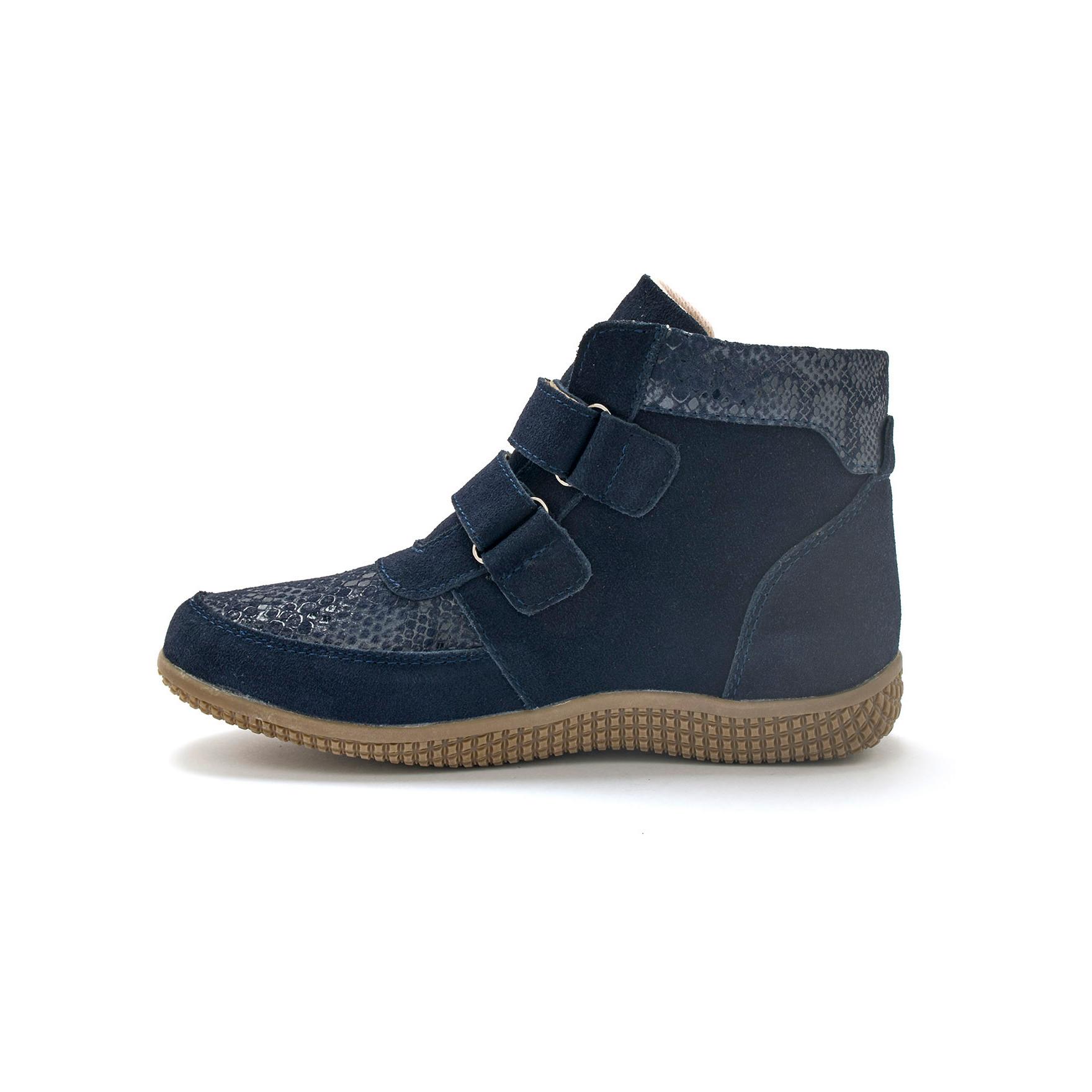 Pédiconfort  bottines à scratchs grande largeur 