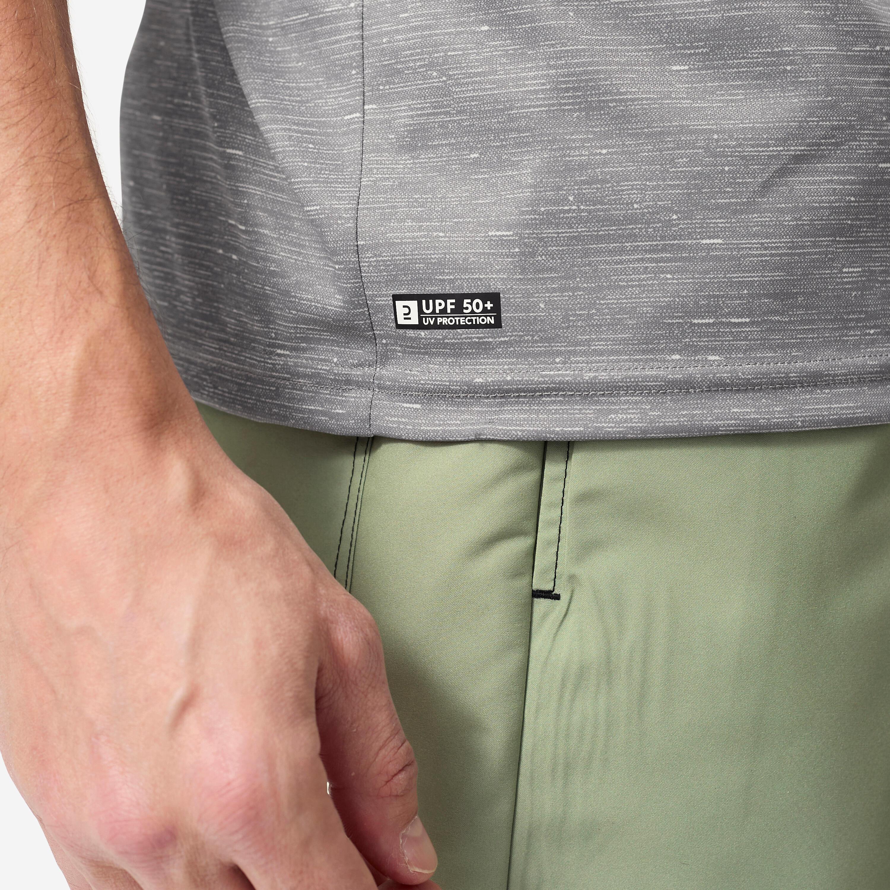 DECATHLON  Top uomo maniche corte - stampa poliestere 