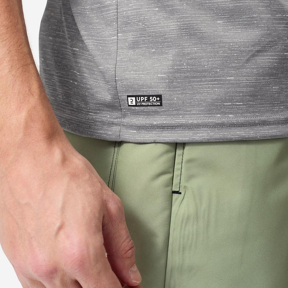 DECATHLON  Top uomo maniche corte - stampa poliestere 