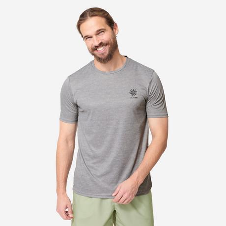 DECATHLON  Top uomo maniche corte - stampa poliestere 