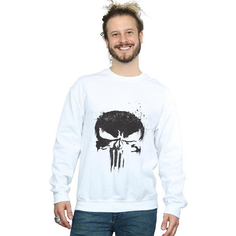 MARVEL The Punisher TV Skull Logo Sweatshirt  