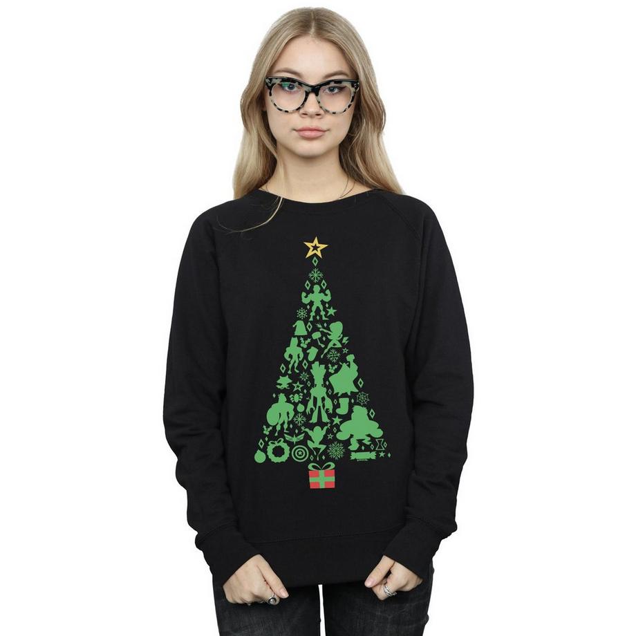 MARVEL Avengers Weihnachtsbaum Sweatshirt  