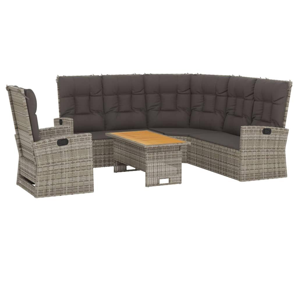 VidaXL Garten lounge set poly-rattan  