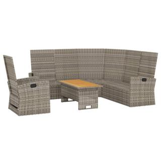 VidaXL Garten lounge set poly-rattan  