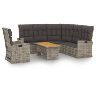 VidaXL Garten lounge set poly-rattan  