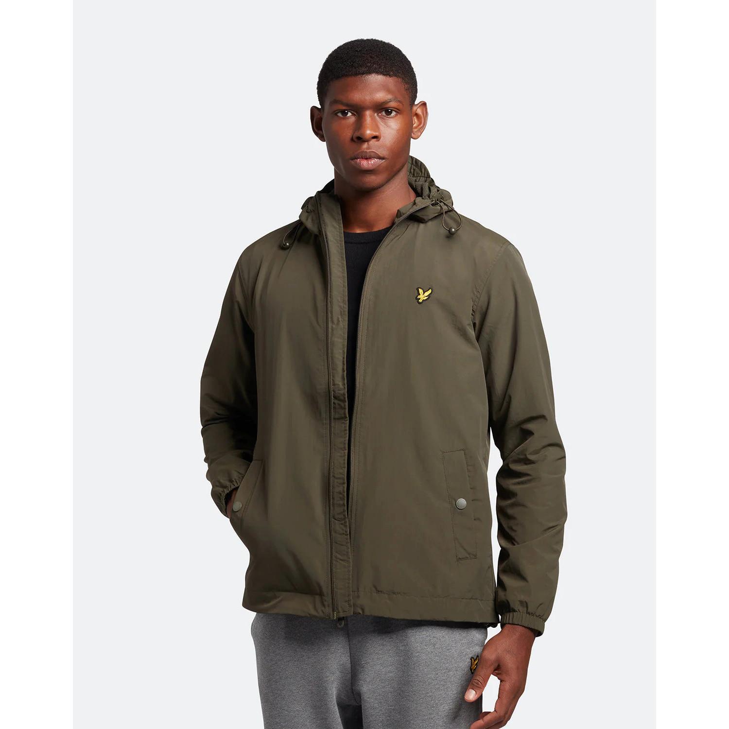 LYLE & SCOTT Wasserdichte Kapuzenjacke mit Reissverschluss  