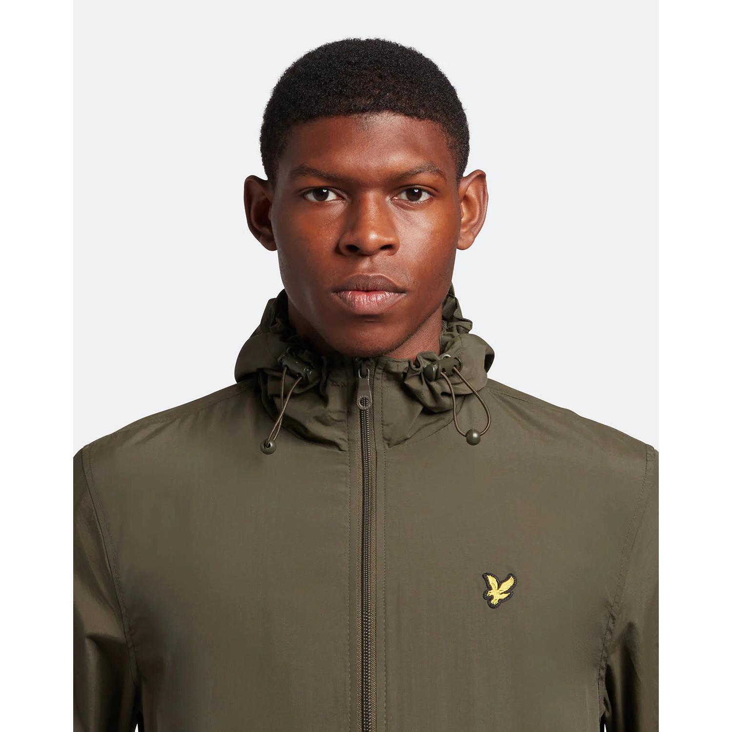 LYLE & SCOTT Wasserdichte Kapuzenjacke mit Reissverschluss  