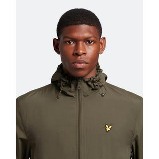 LYLE & SCOTT  wasserdichte kapuzenjacke mit reißverschluss 