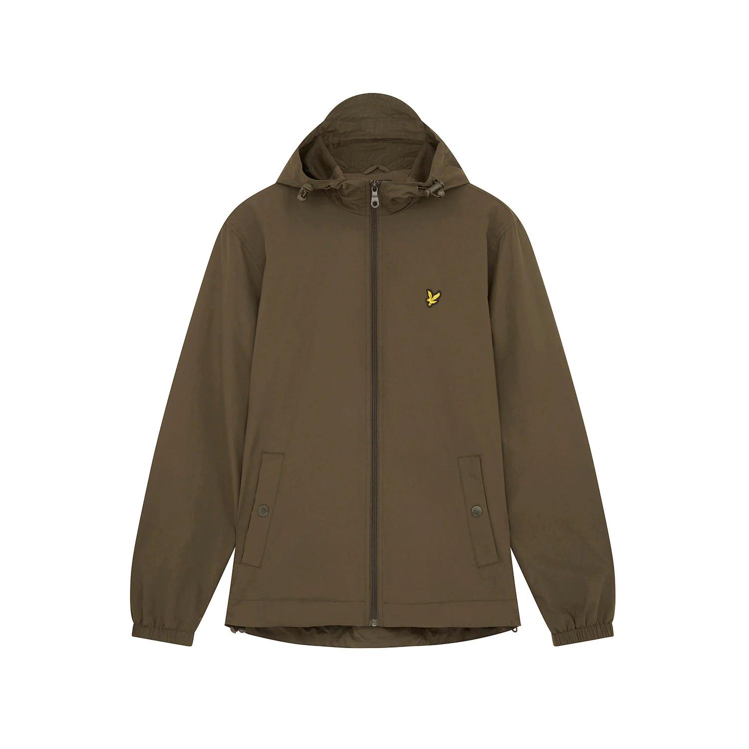 LYLE & SCOTT  wasserdichte kapuzenjacke mit reißverschluss 