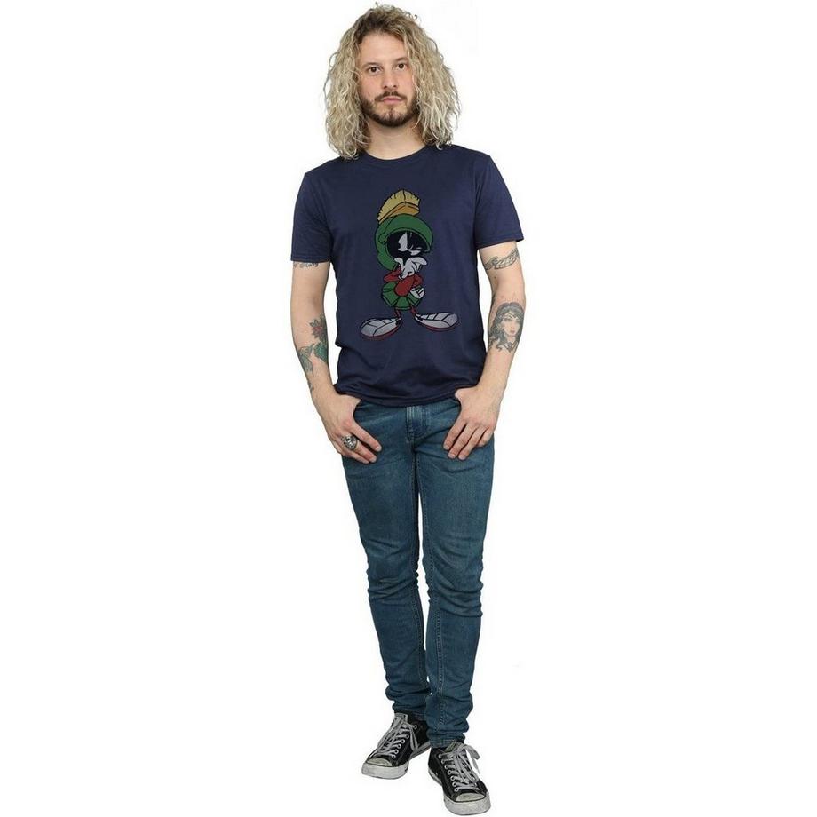 LOONEY TUNES Marvin the Martian T-Shirt Stampata  