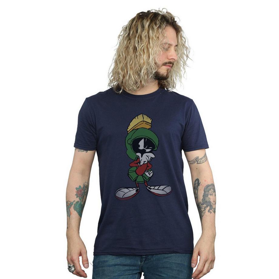 LOONEY TUNES Marvin the Martian T-Shirt Stampata  