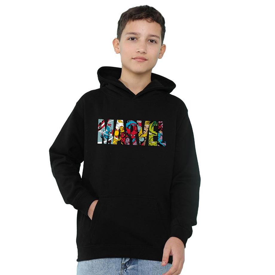 MARVEL  Hoodie zum Überziehen  , Logo 