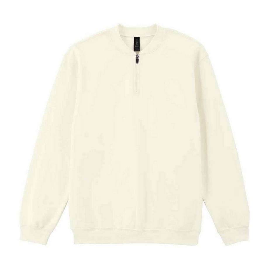 Softstyle SweaT-ShirtMit Kurzem Reißverschluss