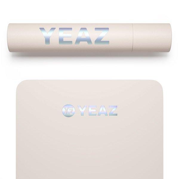 YEAZ  MOVE UP Set aus Yogaband & Yogamatte - pearl dust 