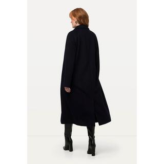 Ulla Popken  Manteau en laine mélangée, avec col à revers et doublure intégrale 