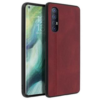 Avizar  Oppo Find X2 Neo Kunstlederhülle Rot 