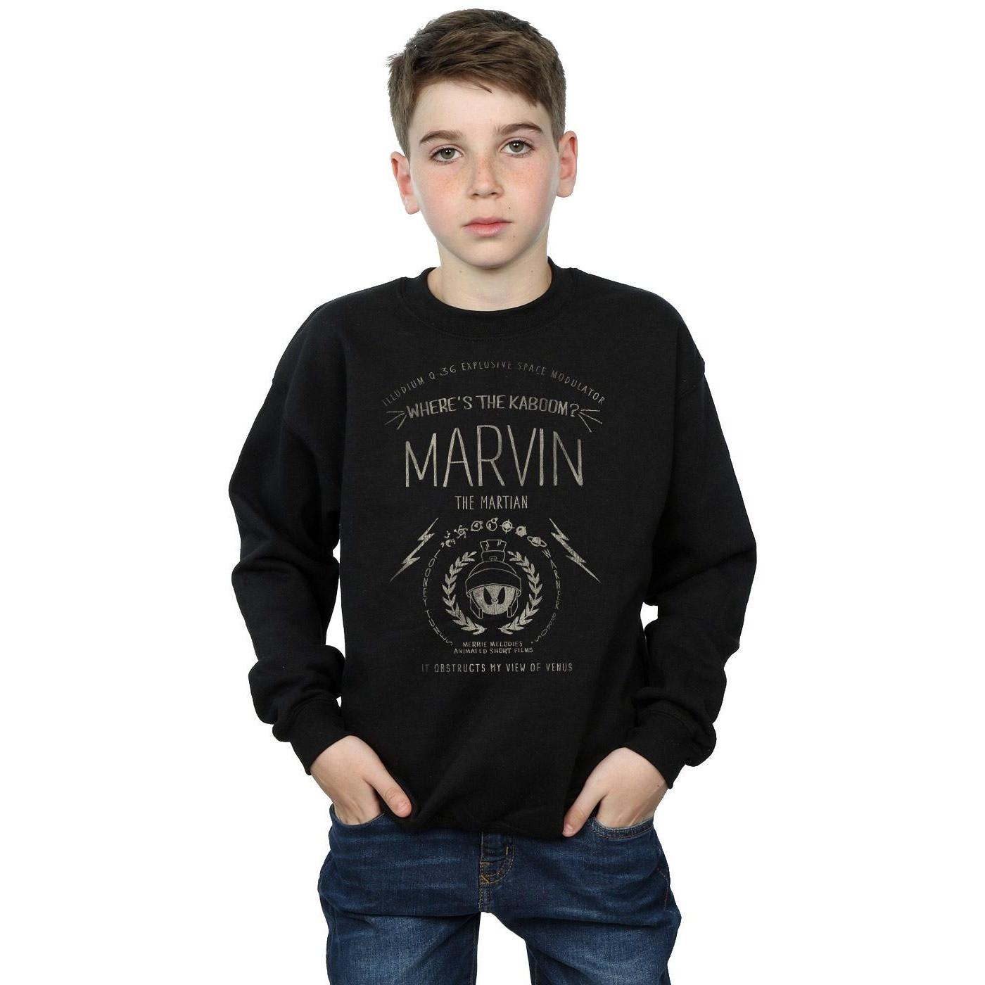 LOONEY TUNES  Marvin The Martian Where´s The Kaboom Sweatshirt 