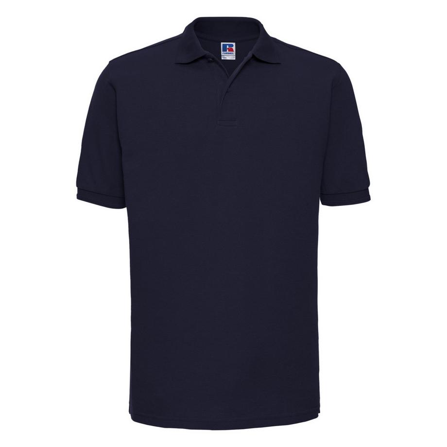 Ripple Collar & Cuff Kurzarm Polo Shirt