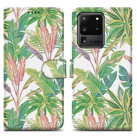 Cadorabo  Housse compatible avec Samsung Galaxy S20 ULTRA - Coque de protection avec fermeture magnétique, fonction de support et compartiment pour carte 