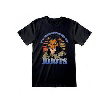 T-shirt - Le Roi Lion - Entouré d'idiots