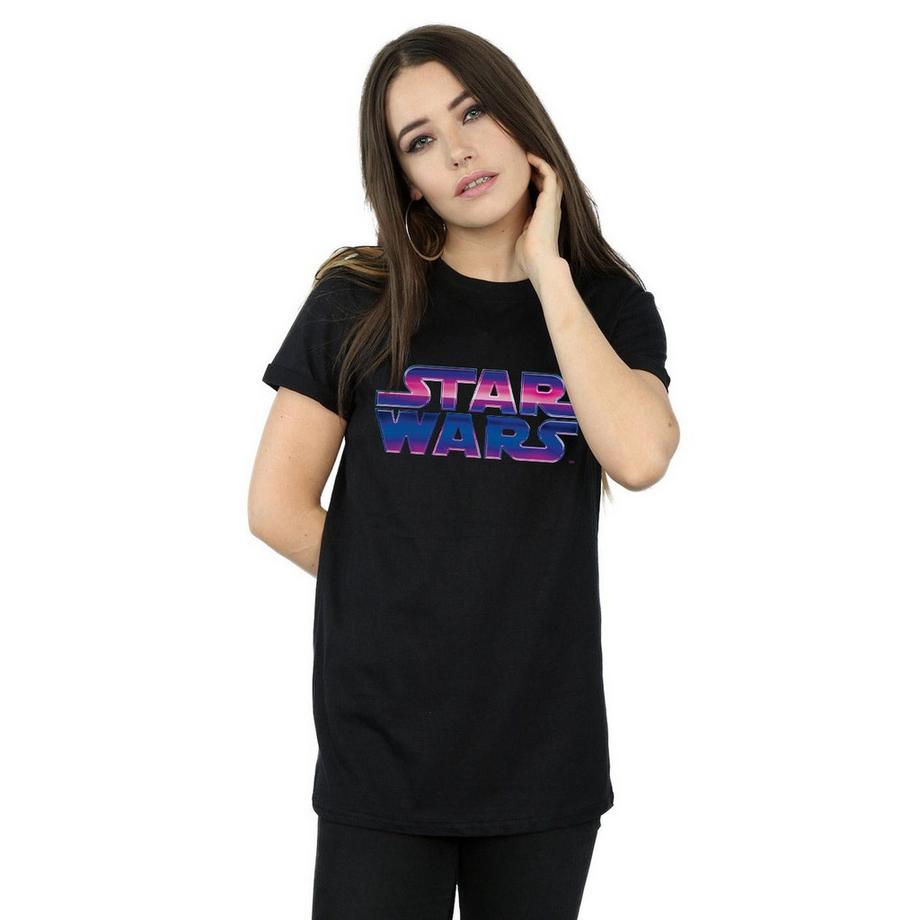 STAR WARS Star Wars Logo T-Shirt Vestibilità Rilassata  
